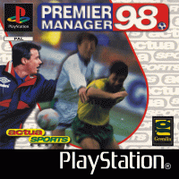 Premier Manager 98 PAL Playstation PAL box art
